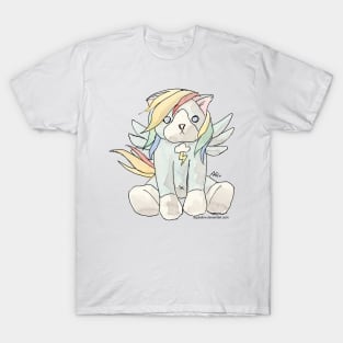 Harlock the Cat Cosplay: Rainbow Dash T-Shirt